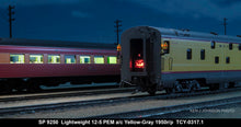Load image into Gallery viewer, HO NEW Brass TCY - The Coach Yard SP - Southern Pacific Lightweight 12-5 "Duplex" Sleeper With PEM A/C FP NO. 9250 BRAND NEW!