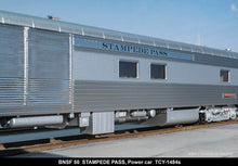 Load image into Gallery viewer, HO Brass TCY - The Coach Yard No. 1484s BNSF - Burlington Northern Santa Fe "Stampede Pass" Dormitory HEP Power Car No. 50