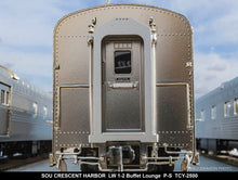 Load image into Gallery viewer, HO NEW Brass TCY - The Coach Yard 2500 SOU - Southern Railroad 1949 “The Crescent” Train 37-38 8-Car Set Factory Painted