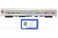 Load image into Gallery viewer, HO Brass Cascade Models Amtrak Ex. AT&SF - Santa Fe Budd Pine Series 10RMT-6DBR Sleeper w/o Skirt Pro-Painted “Pine Arroyo"