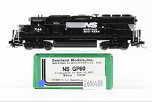 Load image into Gallery viewer, N Brass OMI - Overland Models, Inc. NS - Norfolk Southern EMD GP60 I.C.E Equipped Factory Painted Back No. 7144