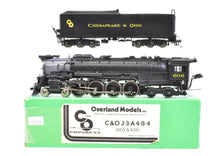 Load image into Gallery viewer, HO Brass OMI - Overland Models, Inc. C&O - Chesapeake & Ohio J-3 4-8-4 #605 & 606) Painted