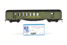 Load image into Gallery viewer, HO Brass Lambert ATSF - Santa Fe Heavyweight RPO Car with Central Valley Trucks CP #76