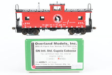 Load image into Gallery viewer, HO Brass OMI - Overland Models, Inc. GN - Great Northern International Standard Cupola Caboose FP Vermilion Red No. X94