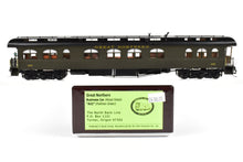 Load image into Gallery viewer, HO Brass NBL - North Bank Line GN - Great Northern A22 Business Car Wood Sides FP Pullman Green DAMAGED - AS IS