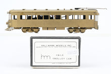 Load image into Gallery viewer, HO Brass Hallmark Models C&LE - Cincinnati & Lake Erie Trolley Car "Red Devil”