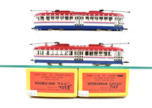 Load image into Gallery viewer, HO Brass Suydam PE - Pacific Electric Double End PCC Car Pair Custom Painted Bicentennial