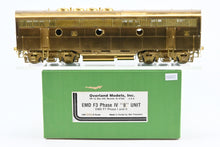 Load image into Gallery viewer, O Brass OMI - Overland Models, Inc. Various Roads EMD F3 PH IV B Unit