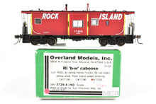 Load image into Gallery viewer, HO Brass CON OMI - Overland Models, Inc. CRI&P - Rock Island Bay-Window Caboose F/P Custom #17200
