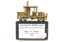 Load image into Gallery viewer, HO Brass NWSL - Northwest Short Line Various Roads Class A Climax 12 Ton Vertical Boiler Logging Locomotive