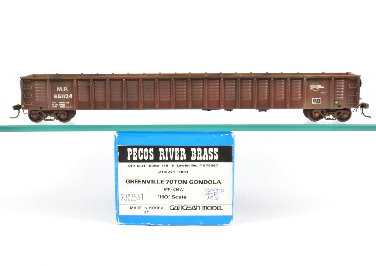 HO Brass Pecos River Brass MP - Missouri Pacific Greenville 70-Ton