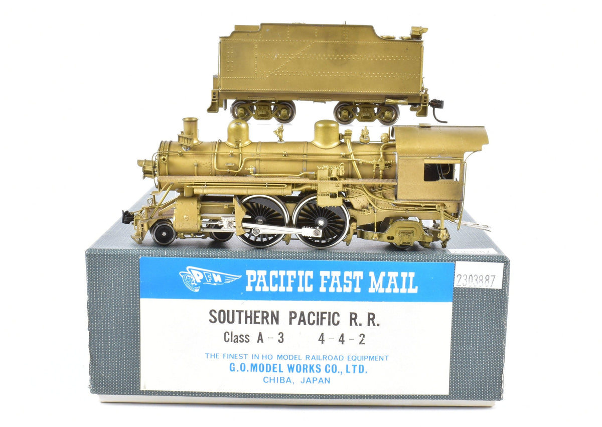 HO Brass PFM Pacific Fast Mail/G. O. Model Works SP Southern Pacif