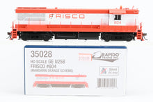 Load image into Gallery viewer, HO Rapido Trains, Inc. SLSF - Frisco GE U25B FP No. 804 Mandarin Orange Scheme