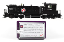 Load image into Gallery viewer, HO NEW Brass CON DVP - Division Point GN - Great Northern EMD NW-3 No.5400 FP As-Delivered Black w/White Chevrons