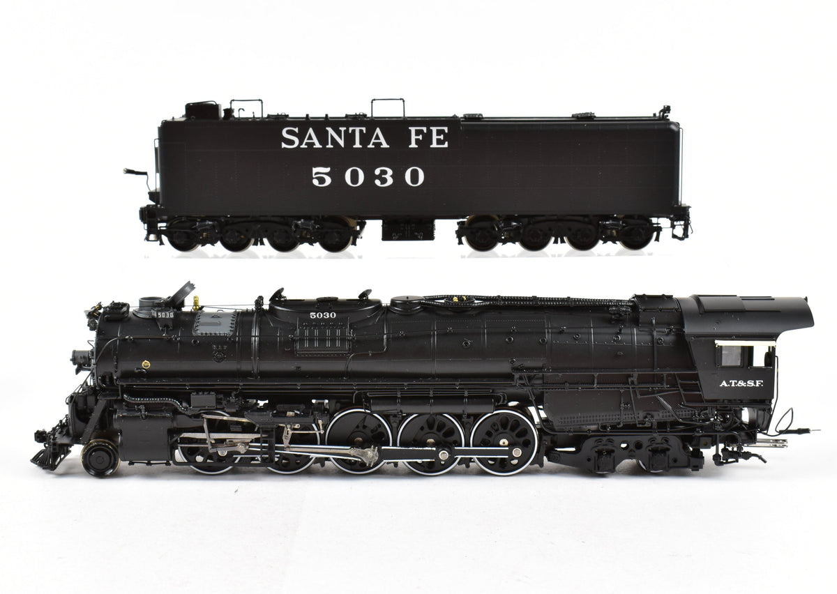 HO Brass GOC - Global Outlet Corp. ATSF - Santa Fe 5011 Class 2-10-4 T ...