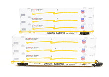 Load image into Gallery viewer, HO Brass CON OMI - Overland Models, Inc. UP - Union Pacific Triple Stack "Smart" Car FP No. 252002A/B