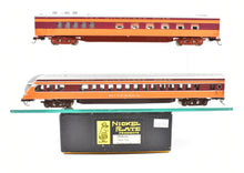 Load image into Gallery viewer, HO Brass NPP - Nickel Plate Products MILW - Milwaukee Road Hiawatha 2 Car Set Dining Car and Parlor Car