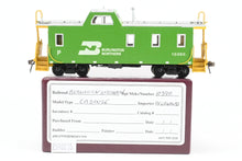Load image into Gallery viewer, HO Brass OMI - Overland Models, Inc. GN - Great Northern Slanted Cupola Caboose CP as BN - Burlington Northern No. 10390 REBOXX