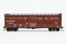 Load image into Gallery viewer, HO Brass Pecos River Brass ATSF - Santa Fe Sk-R Stock Car Custom Painted No. 60771