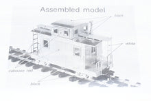 Load image into Gallery viewer, HOn30 Brass Joe Works Rio Grande Miniland D&RGW - Denver & Rio Grande Western Short Caboose Kit