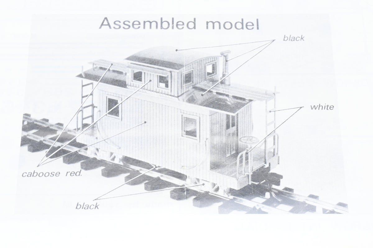 SR&RL Long Caboose KIT 珊瑚模型製 HOn30(9㎜) HOn30 Brass Joe Works Rio Grande Miniland D&RGW - Denver & Rio