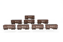 Load image into Gallery viewer, HO MDC Roundhouse SP – Southern Pacific 26’ Highside Ore Car 8-Car Set Custom Built, Detailed, and Painted in REBOXX