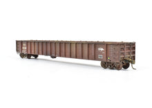 Load image into Gallery viewer, HO Brass Pecos River Brass MP - Missouri Pacific Greenville 70-Ton Gondola Pro-Painted & Weathered