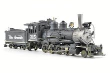 Load image into Gallery viewer, On3 Brass OMI - Overland Models D&RGW - Denver & Rio Grande Western C-18 2-8-0 #315 Switching CP and Weathered 1940's Appearance