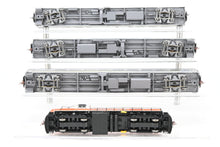 Load image into Gallery viewer, HO CON Rapido Trains, Inc. CNR – Canadian National Railway Via Rail Tempo Train w/ Two Extra Cars FP