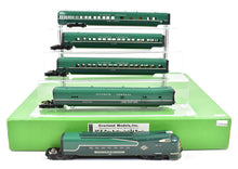 Load image into Gallery viewer, HO Brass CON OMI - Overland Models, Inc. IC - Illinois Central Pullman Standard/Winton "Green Diamond" 5-Car Articulated Train Factory Painted