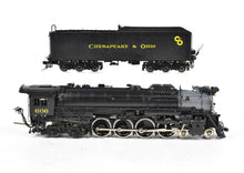 Load image into Gallery viewer, HO Brass OMI - Overland Models, Inc. C&O - Chesapeake & Ohio J-3 4-8-4 #606 Custom Painted DCC
