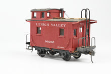 Load image into Gallery viewer, O Wood UNKNOWN LV – Lehigh Valley Wood Bobber Caboose Custom Built and Painted