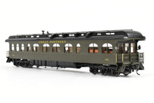 Load image into Gallery viewer, HO Brass NBL - North Bank Line GN - Great Northern A22 Business Car Wood Sides FP Pullman Green DAMAGED - AS IS