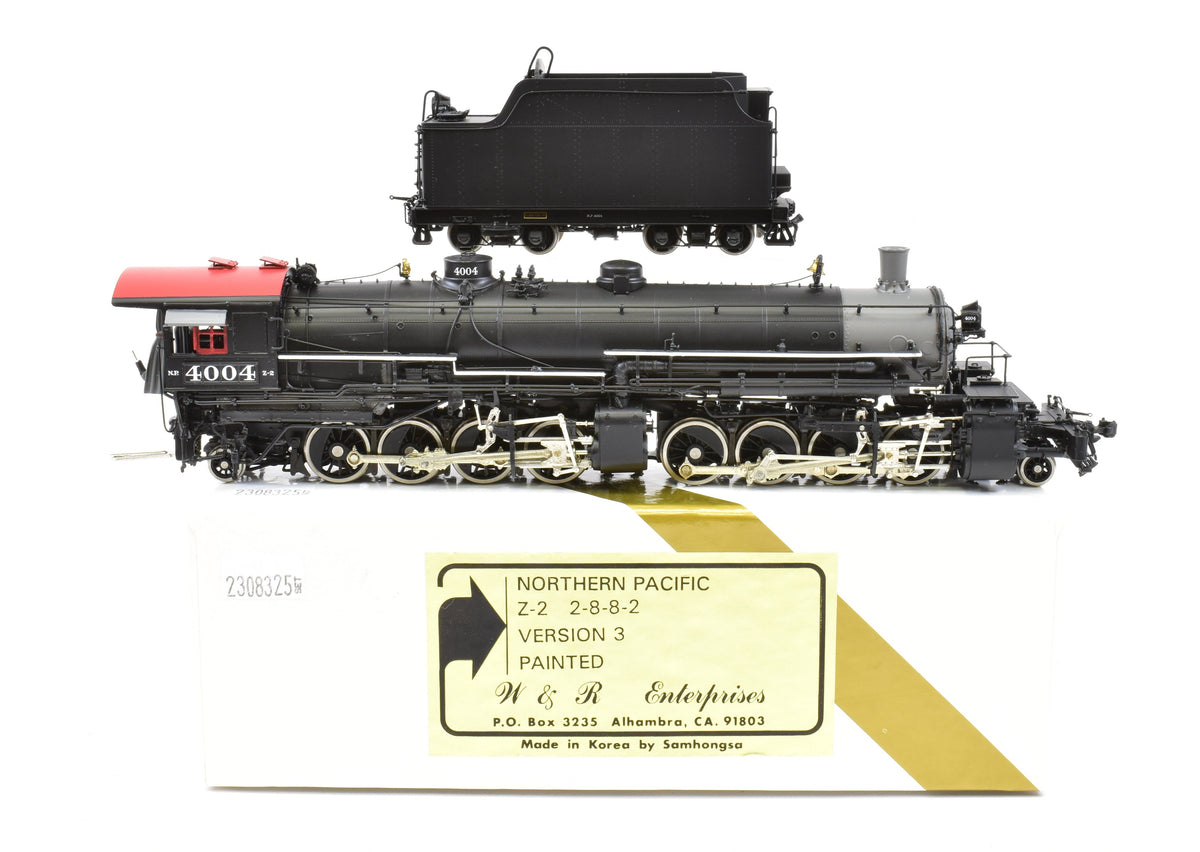 HO Brass CON W&R Enterprises NP - Northern Pacific Class Z-2 2-8-8-2  Version 3 Factory Painted No. 4004