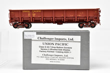 Load image into Gallery viewer, HO Brass CIL - Challenger Imports UP - Union Pacific Class G50-7 Drop Bottom Gondola Version 2 (Rivet side sheets) FP #62348