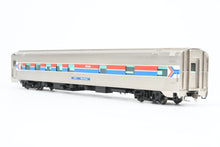 Load image into Gallery viewer, HO Brass Cascade Models Amtrak Ex. AT&SF - Santa Fe Budd Pine Series 10RMT-6DBR Sleeper w/o Skirt Pro-Painted “Pine Arroyo"