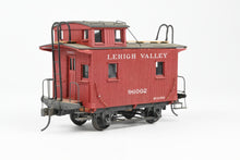 Load image into Gallery viewer, O Wood UNKNOWN LV – Lehigh Valley Wood Bobber Caboose Custom Built and Painted