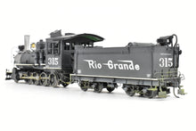 Load image into Gallery viewer, On3 Brass OMI - Overland Models D&RGW - Denver & Rio Grande Western C-18 2-8-0 #315 Switching CP and Weathered 1940's Appearance