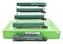 Load image into Gallery viewer, HO Brass CON OMI - Overland Models, Inc. IC - Illinois Central Pullman Standard/Winton "Green Diamond" 5-Car Articulated Train Factory Painted