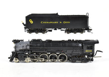 Load image into Gallery viewer, HO Brass OMI - Overland Models, Inc. C&O - Chesapeake & Ohio J-3 4-8-4 #606 Custom Painted DCC