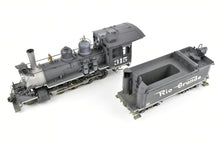 Load image into Gallery viewer, On3 Brass OMI - Overland Models D&RGW - Denver & Rio Grande Western C-18 2-8-0 #315 Switching CP and Weathered 1940's Appearance