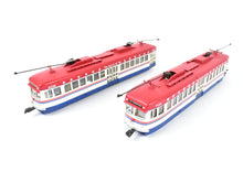Load image into Gallery viewer, HO Brass Suydam PE - Pacific Electric Double End PCC Car Pair Custom Painted Bicentennial