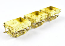 Load image into Gallery viewer, HOn3 Brass PSC - Precision Scale Co. RGS - West Side lumber Co. PC&F Side Dump Ballast Car Set of 3