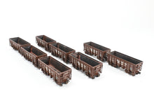 Load image into Gallery viewer, HO MDC Roundhouse SP – Southern Pacific 26’ Highside Ore Car 8-Car Set Custom Built, Detailed, and Painted in REBOXX