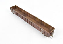 Load image into Gallery viewer, HO Brass Pecos River Brass MP - Missouri Pacific Greenville 70-Ton Gondola Pro-Painted & Weathered