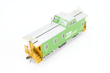 Load image into Gallery viewer, HO Brass OMI - Overland Models, Inc. GN - Great Northern Slanted Cupola Caboose CP as BN - Burlington Northern No. 10390 REBOXX