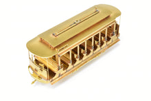 Load image into Gallery viewer, HO Brass MTS Imports Various Roads Brill 10 Bench Open Trolley