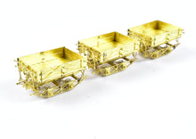 Load image into Gallery viewer, HOn3 Brass PSC - Precision Scale Co. RGS - West Side lumber Co. PC&F Side Dump Ballast Car Set of 3