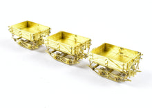 Load image into Gallery viewer, HOn3 Brass PSC - Precision Scale Co. RGS - West Side lumber Co. PC&F Side Dump Ballast Car Set of 3