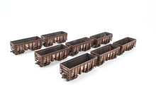 Load image into Gallery viewer, HO MDC Roundhouse SP – Southern Pacific 26’ Highside Ore Car 8-Car Set Custom Built, Detailed, and Painted in REBOXX
